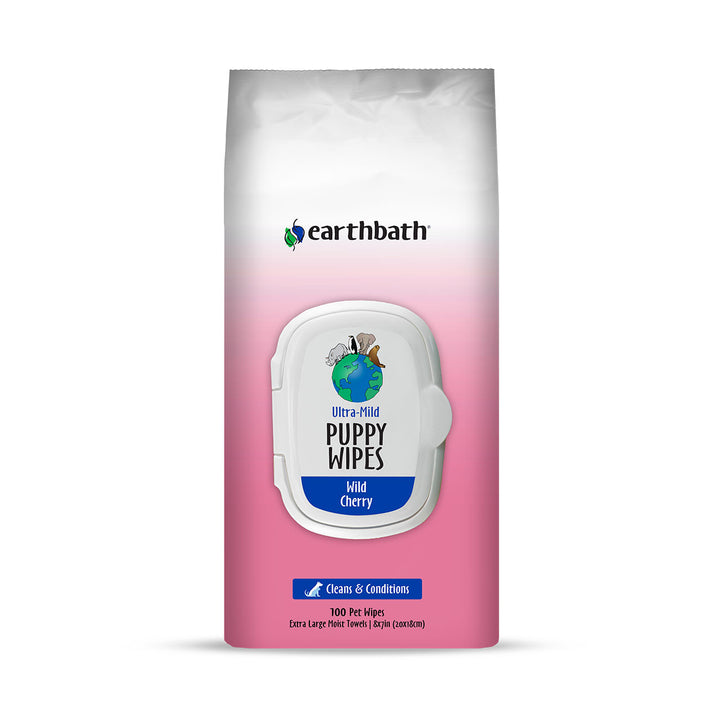 Earthbath Awapuhi Cherry Puppy Wipes | Kanu Pet