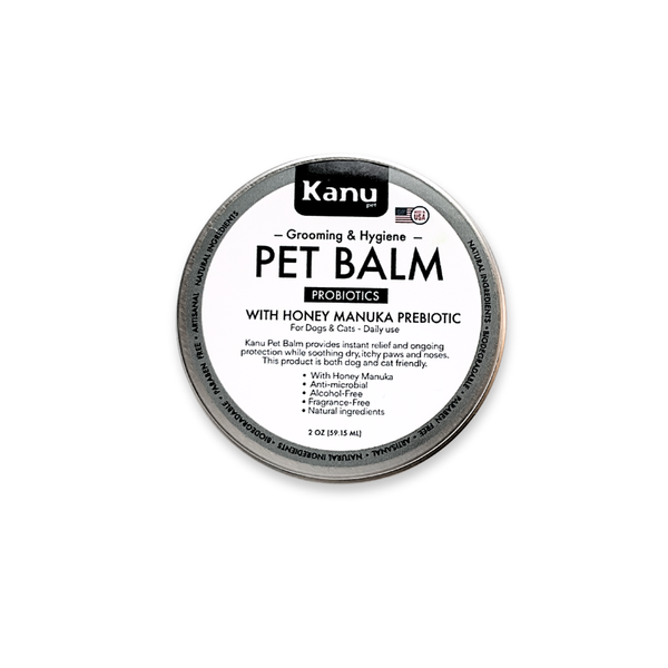 Kanu Pet Balm Paws & Noses for Dosg & Cats Pawtection Balm, All-Natural, Protects Paws from Hot Surfaces, Allergens, Rough Terrains, Prevents Cuts and Burns