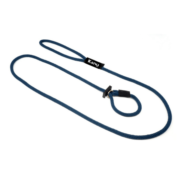 Kanu Pet Navy Slip Dog Leash & Collarr | Kanu Pet