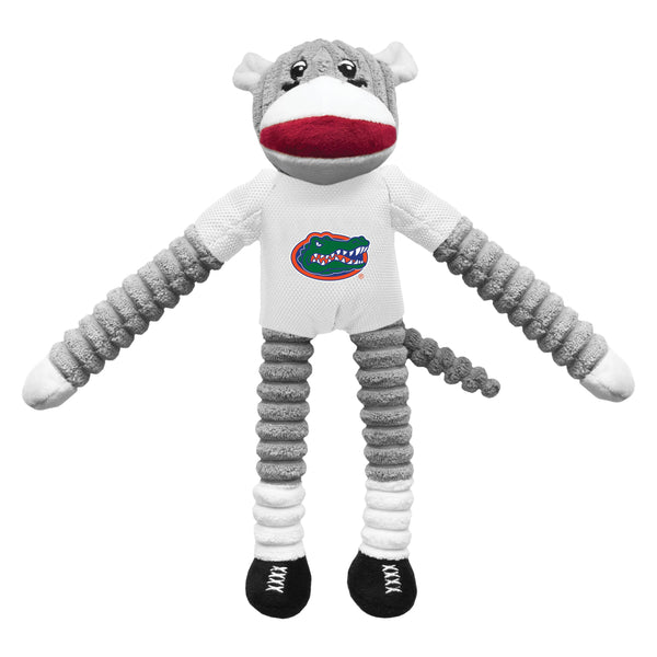 Little Earth NCAA Florida Gators Team Sock Monkey Dog Toy | Kanu Pet
