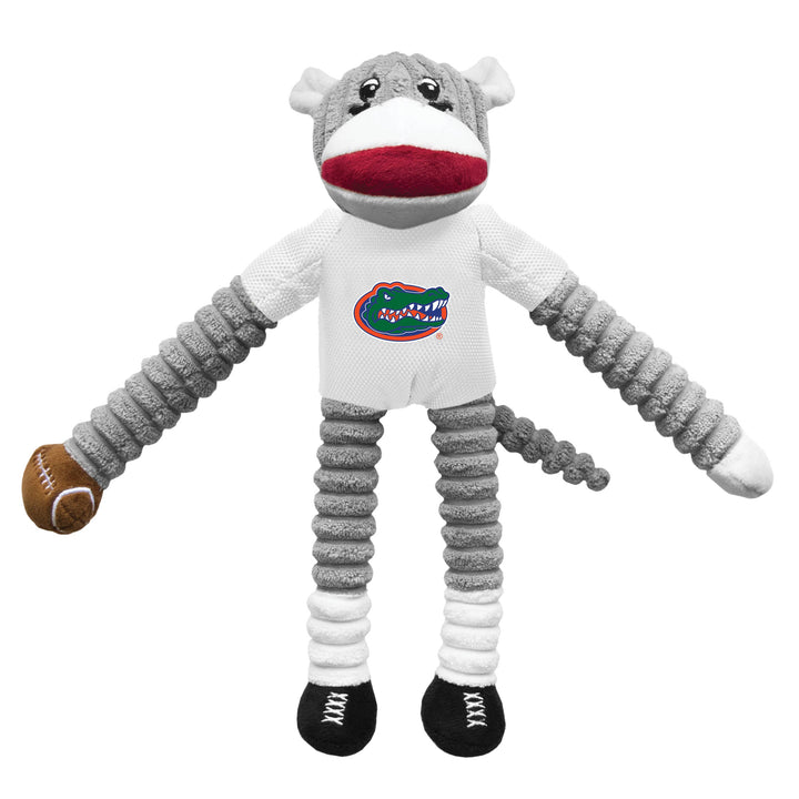 Little Earth NCAA Florida Gators Team Sock Monkey Dog Toy | Kanu Pet