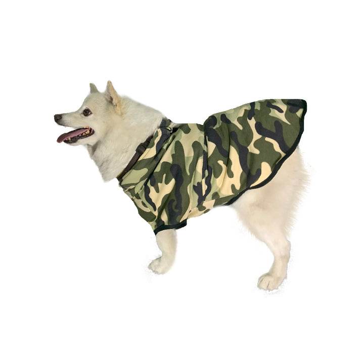 Kanu Lined Printed Zipper Dog Jumper | Kanu Pet