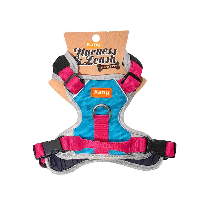 Kanu Walker Fuchsia/Blue Dog Harness | Kanu Pet