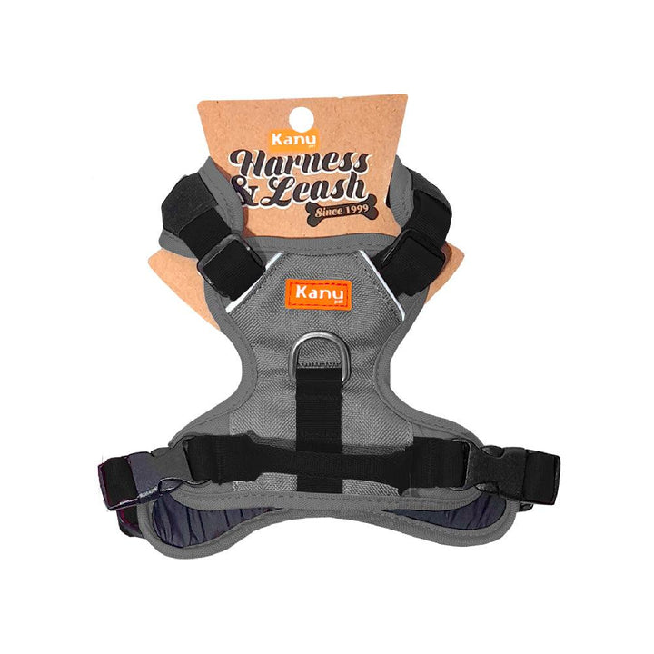 Kanu Mini Walker Gray/Black Dog Harness | Kanu Pet