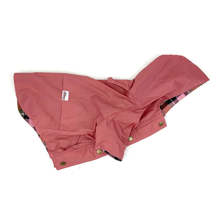 Milltown Dusty Rose Dog Rain Jacket | Kanu Pet