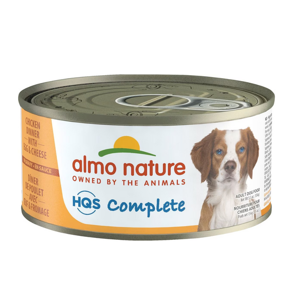 Almo Nature HQS Complete Chicken With Cheese & Egg Dog Wet Food | Kanu Pet