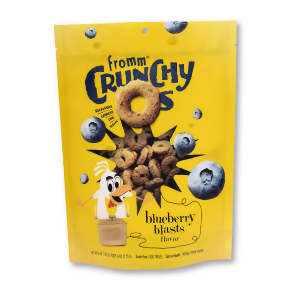 Fromm Treats Dog Crunchy o's Blueberry Blast  6 oz | Kanu Pet