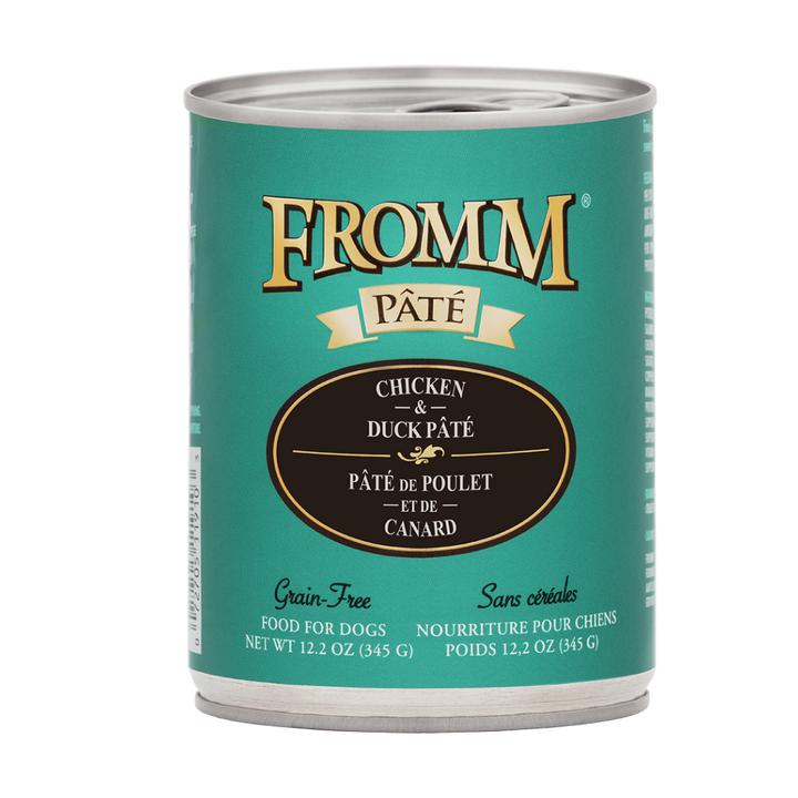 Fromm Dog Can GF Pate' Chicken & Duck 12.2 oz| Kanu Pet
