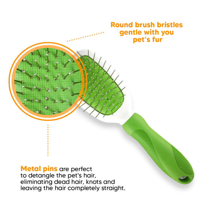 Kanu Pet Double-sided Dog & Cats Brush | Kanu Pet