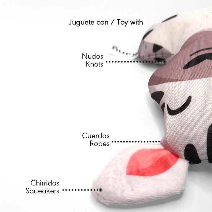 Kanu Plush Zebra Dog Toy | Kanu Pet