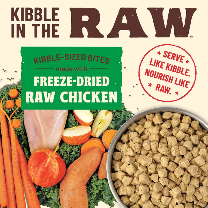 Primal Kibble in the Raw Chcken Freeze-Dried Dog Food | Kanu Pet