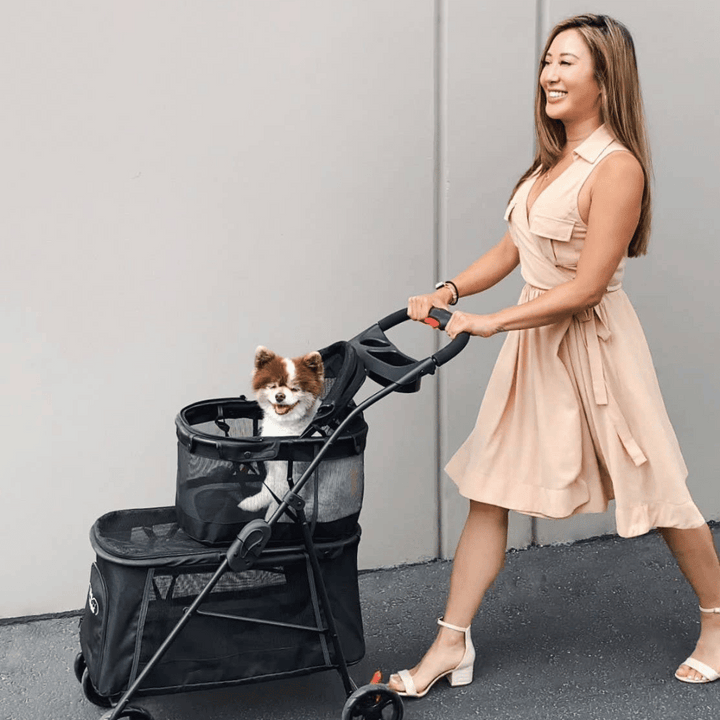 Petique Inc Double Decker Dog Stroller | Kanu Pet