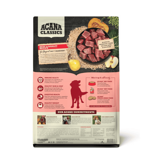 Acana Class Beef Barl Dry Dog Food | Kanu Pet