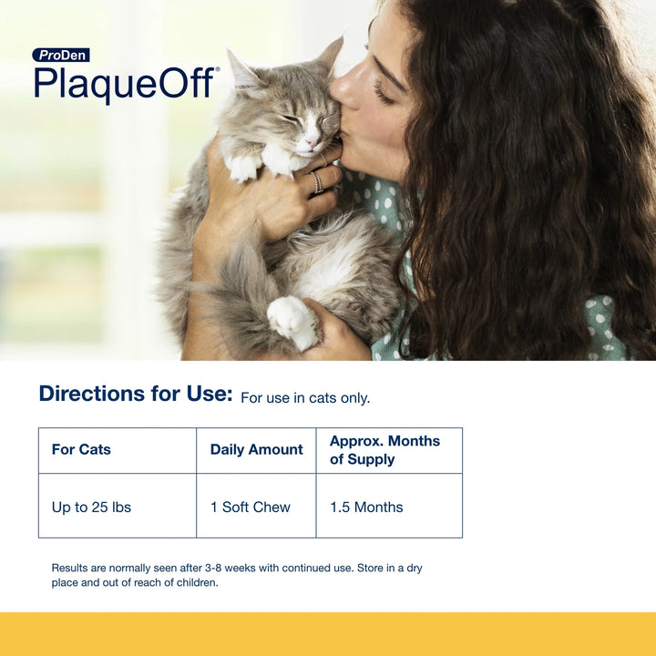 NaturVet ProDen PlaqueOff Cats Soft Chews | Kanu Pet