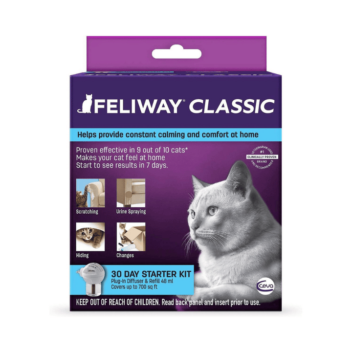 Feliway Classic Plug-in Home Diffuser Starter Kit for Cats | Kanu Pet