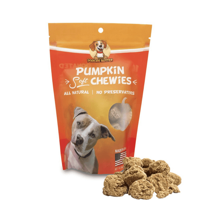 Poochie Butter Pumpkin Soft Chewies Dog Treats | Kanu Pet
