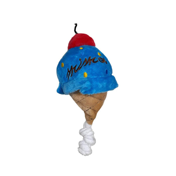 Kanu Blue Ice Cream Cone Dog Toy | Kanu Pet