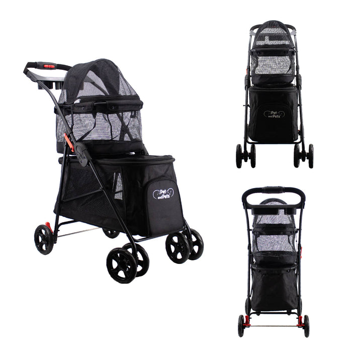 Petique Inc Double Decker Dog Stroller | Kanu Pet