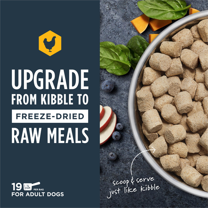 Instinct Freeze-Dried Raw Meal Cage-Free Chicken Dog Food | Kanu Pet