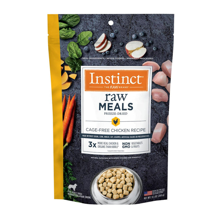 Instinct Freeze-Dried Raw Meal Cage-Free Chicken Dog Food | Kanu Pet