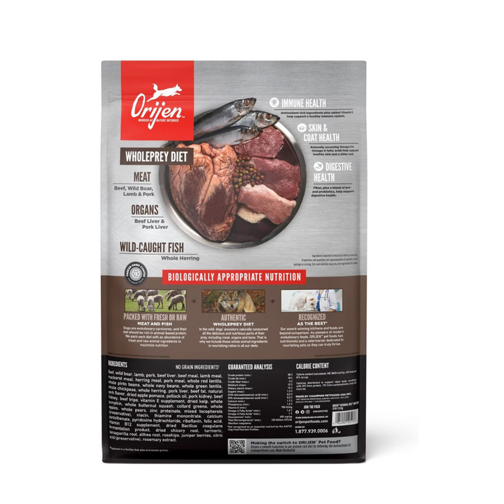 Orijen Regional Red Recipe Dry Dog Food | Kanu Pet