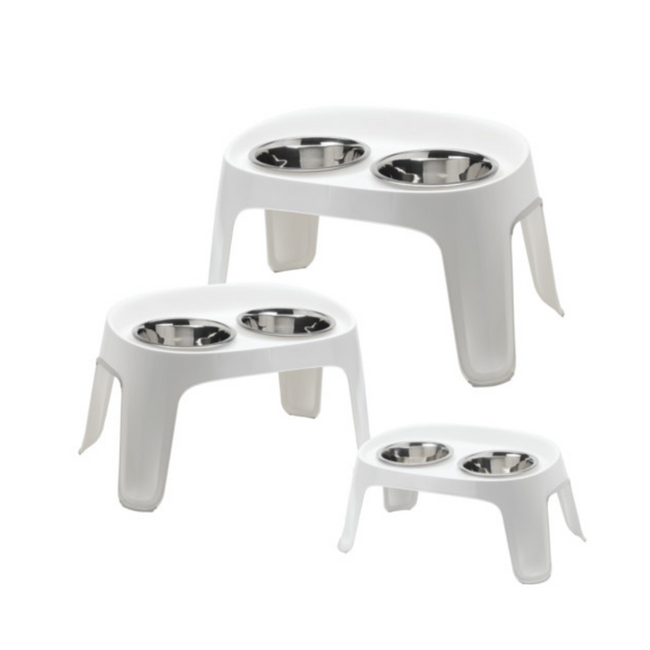 Moderna Skybar Elevated Double Dinner Dog Feeder | Kanu Pet