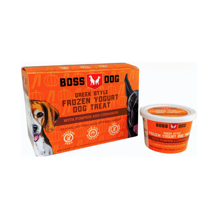 Boss Dog Frozen Yogurt Pumpkin Cinnamon Dog & Cat Treat