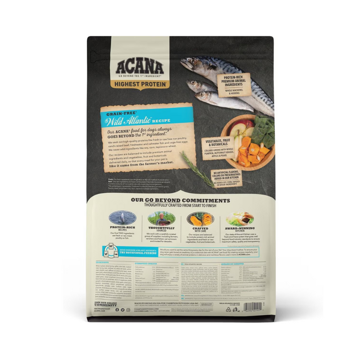Acana Wild Atlantic Grain Free Dry Dog Food | Kanu Pet