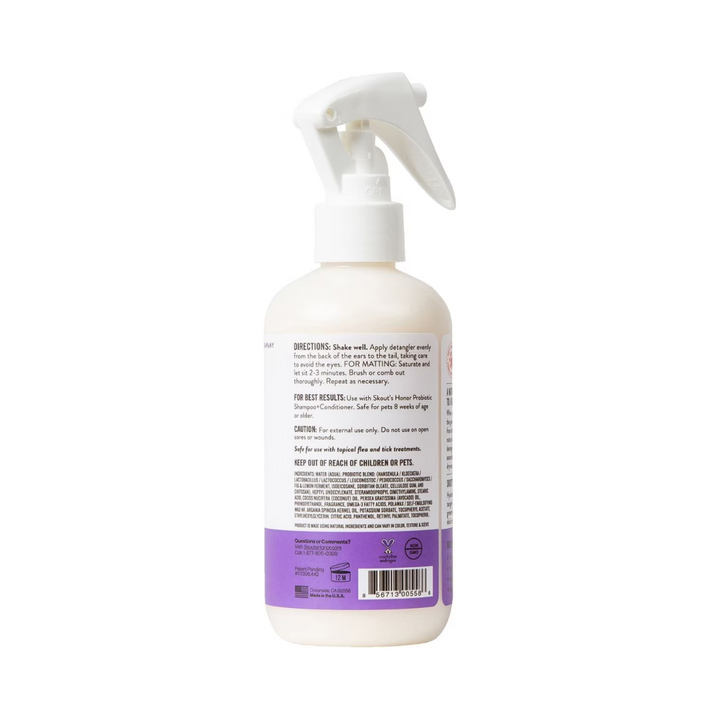 Skout's Honor Probiotic Daily Detangler Lavender Dog Spray | Kanu Pet