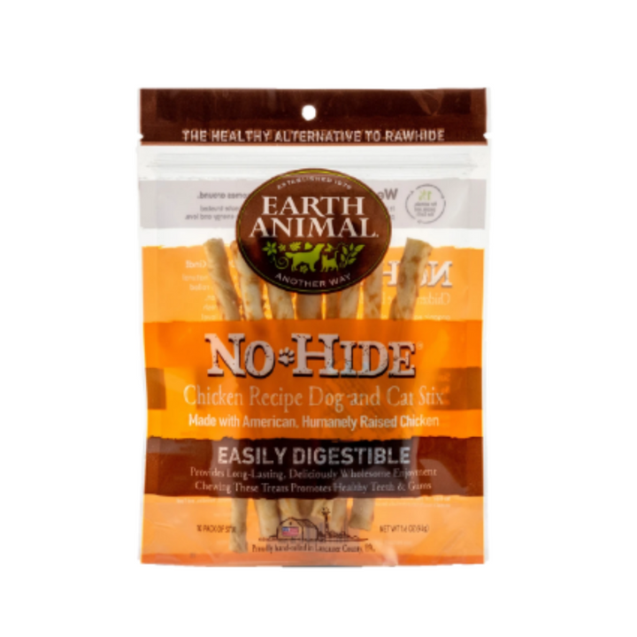 Earth Animal  No Hide Chicken Stix Chew Dog Treats  | Kanu Pet