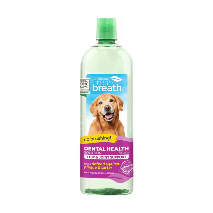 Tropiclean Fresh Breath Dental Care With Hip And Joint Water Additive | Kanu Pet