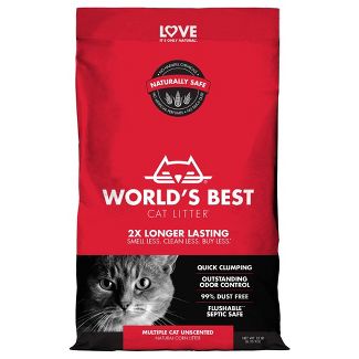 World's Best Cat Litter Multiple Cat Formula 15