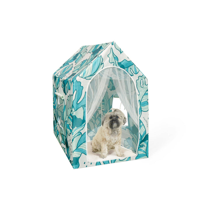 The Tropical Palms Pup-ana Tent for Dog - Kanu Pet