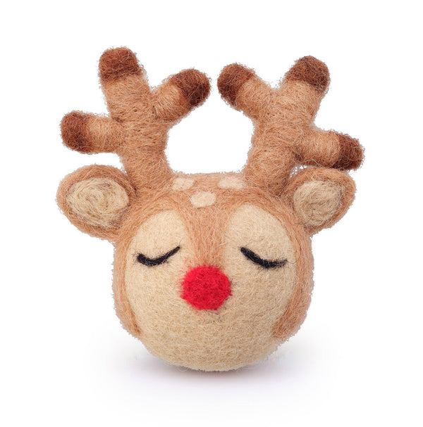 The Foggy Dog Reindeer Holiday Cat Toy | Kanu Pet