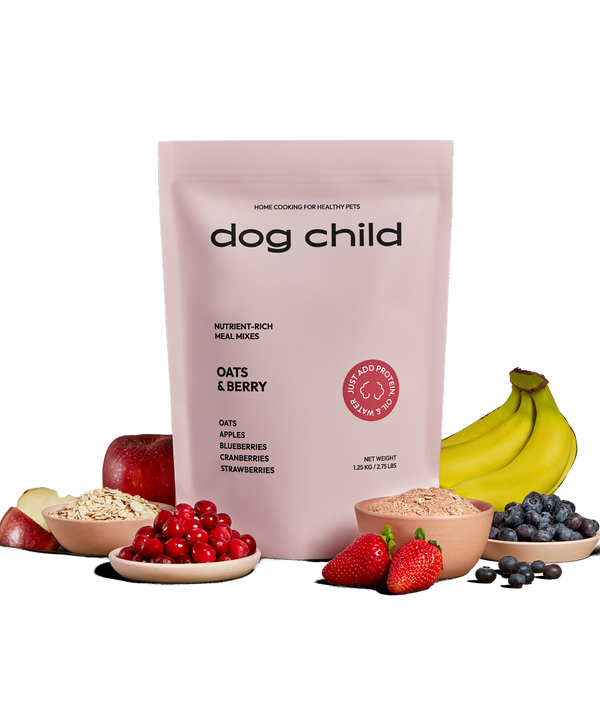Dog topping Organic Oats & Berries Meal Mix