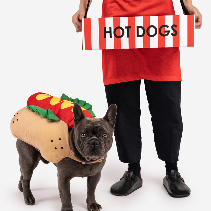 Silver Paw  Matching Human Hot Dog Vendor Costume | Kanu Pets