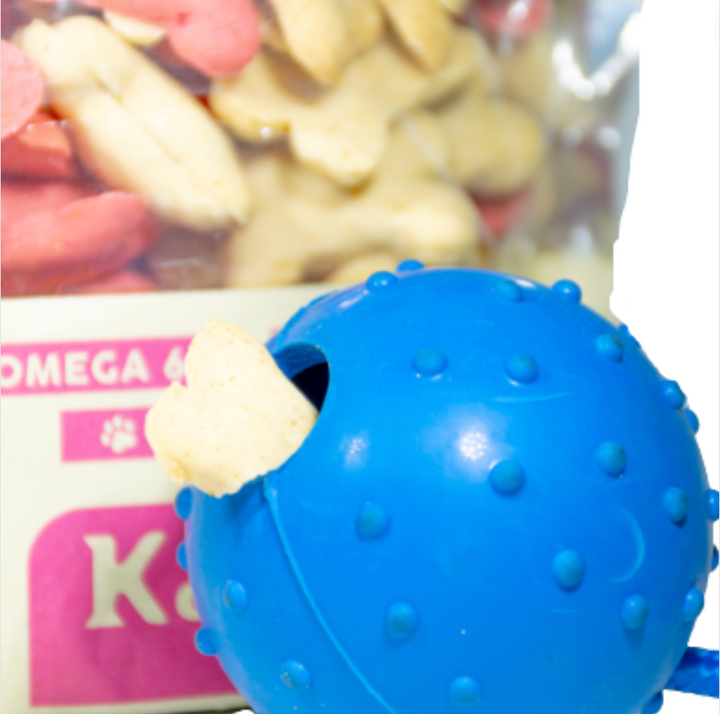 Kanu Pet Rubber Ball on Rope Tug Dog Toy | Kanu Pet