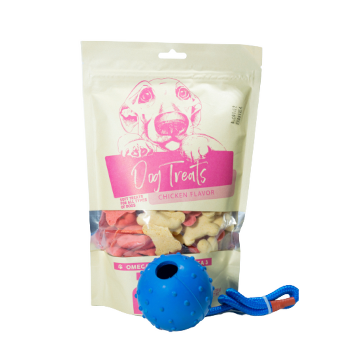 Kanu Pet Rubber Ball on Rope Tug Dog Toy | Kanu Pet