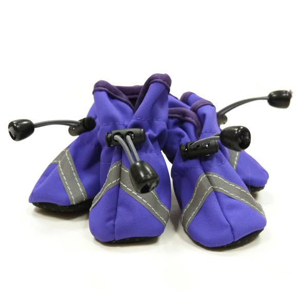 Dogo Pet Slip-ON Paws Purple Dog Shoes | Kanu Pet