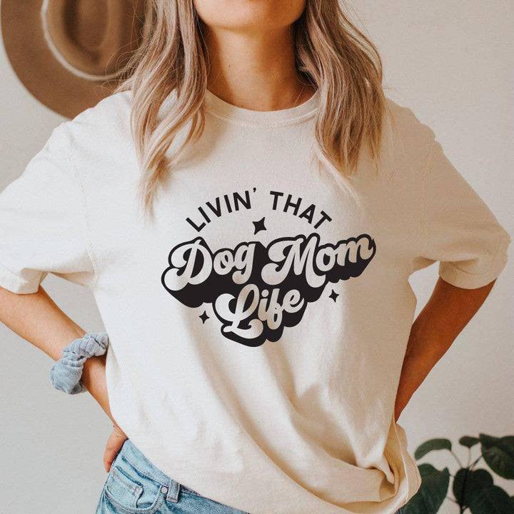 Pawsome Tails - Living That Dog Mom Life T-shirt | Kanu Pet