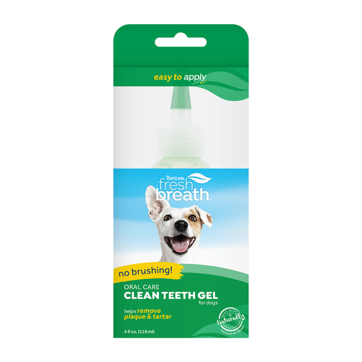 Tropiclean Fresh Breath No Brushing Clean Teeth Dental Dog Gel | Kanu Pet